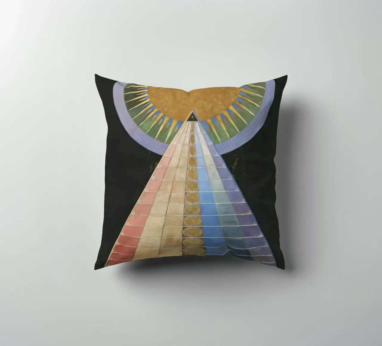 HILMA AF KLINT concentric cuscino da Hilma HIll