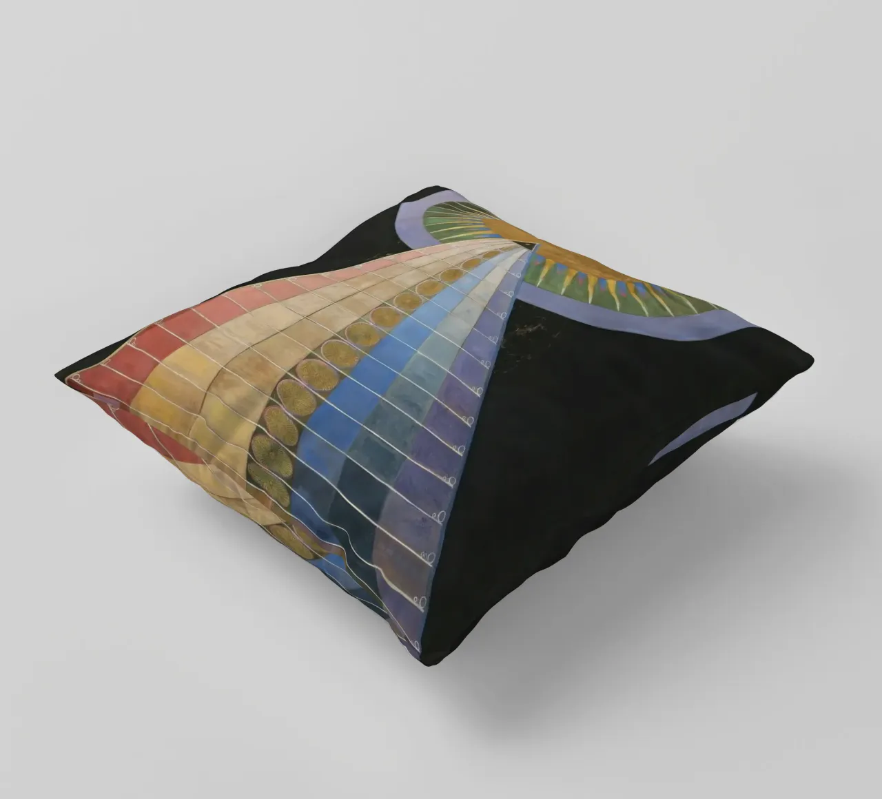 HILMA AF KLINT concentric cuscino da Hilma HIll