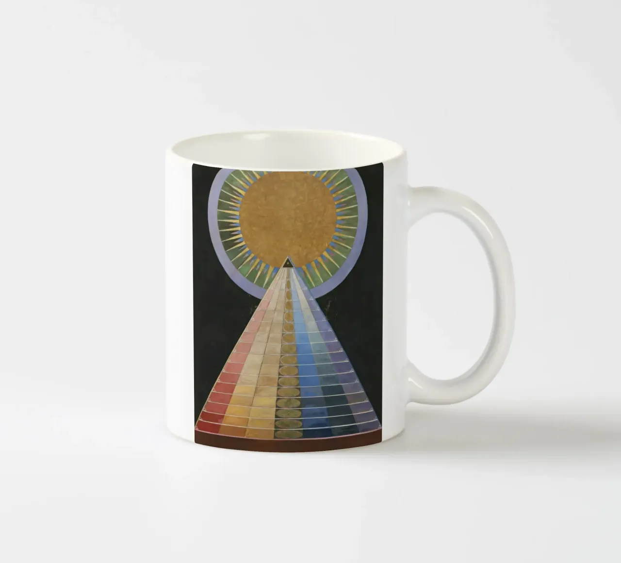 HILMA AF KLINT concentrique mug en céramique de Hilma HIll
