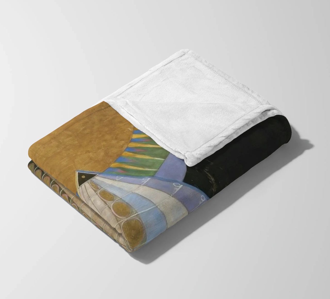 HILMA AF KLINT concentric coperta in pile da Hilma HIll
