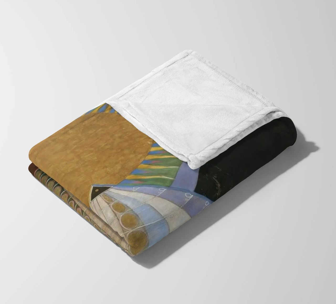 HILMA AF KLINT concentric coperta in pile da Hilma HIll