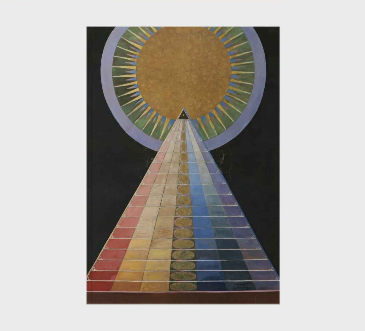 HILMA AF KLINT concentric notebook by Hilma HIll