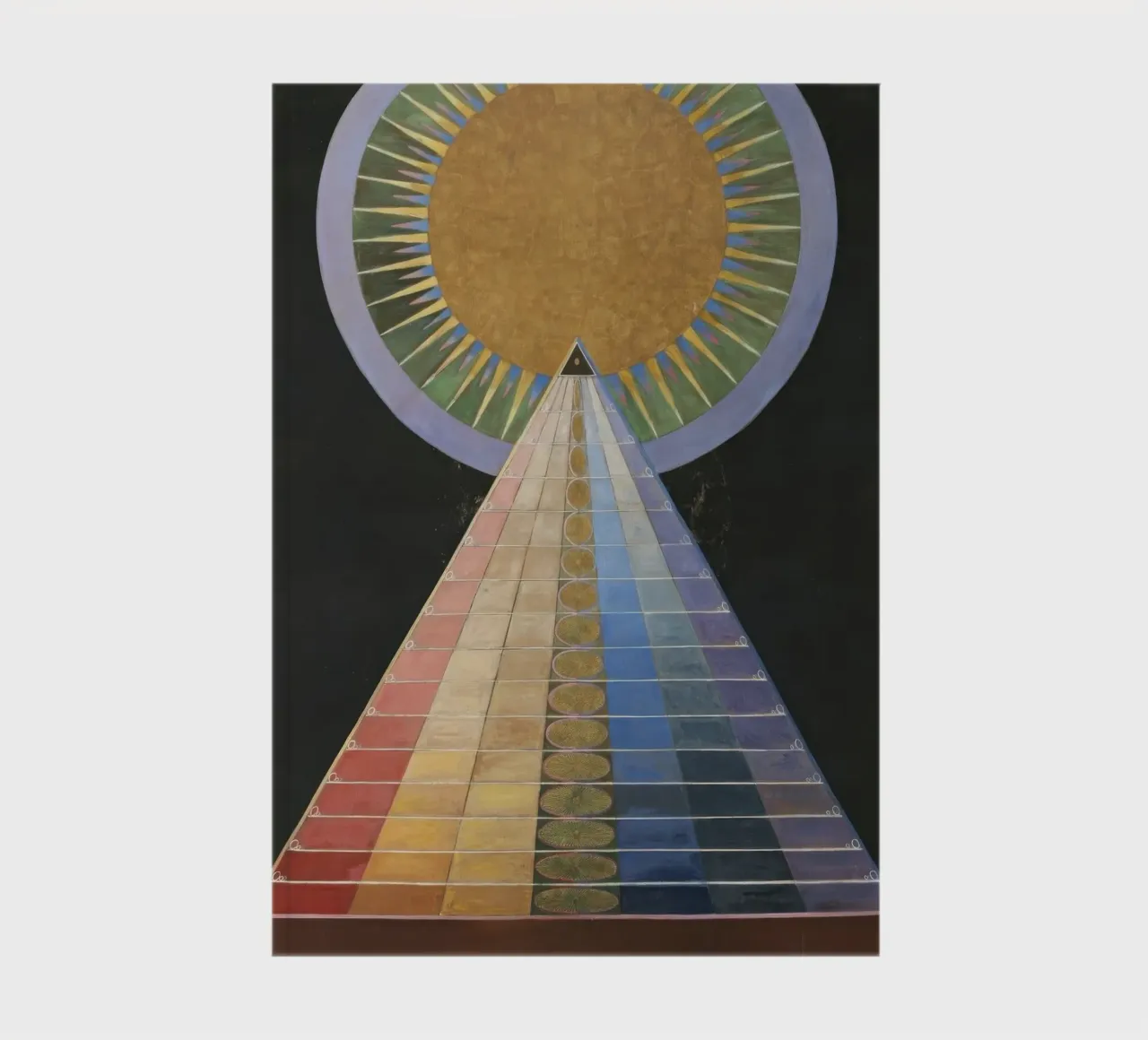 HILMA AF KLINT concentrisch notitieboek van Hilma HIll