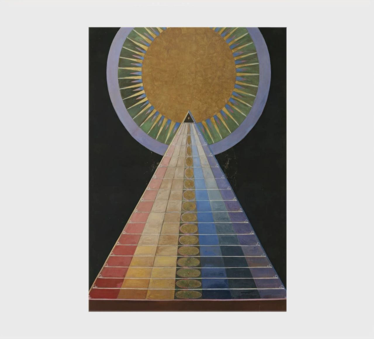 HILMA AF KLINT concentric notebook by Hilma HIll