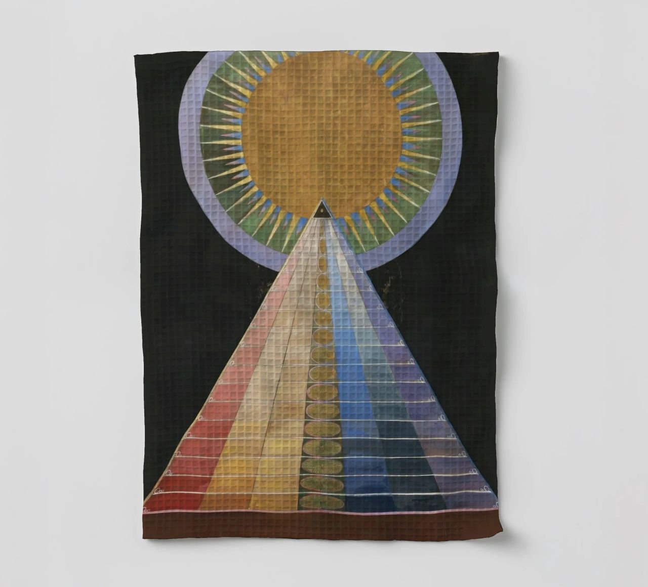 HILMA AF KLINT concentric canovaccio da cucina da Hilma HIll