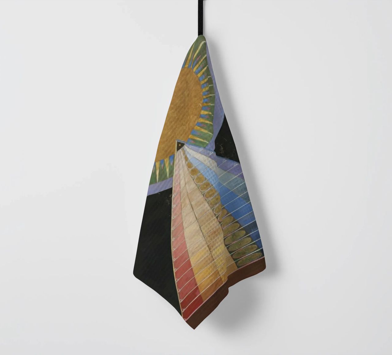 HILMA AF KLINT concentric canovaccio da cucina da Hilma HIll