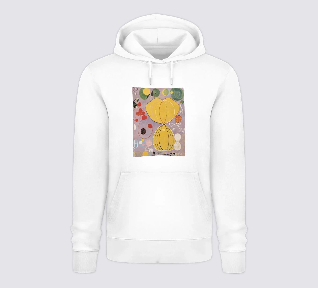 Moduli astratti HILMA AF KLINT felpa con cappuccio da Hilma HIll