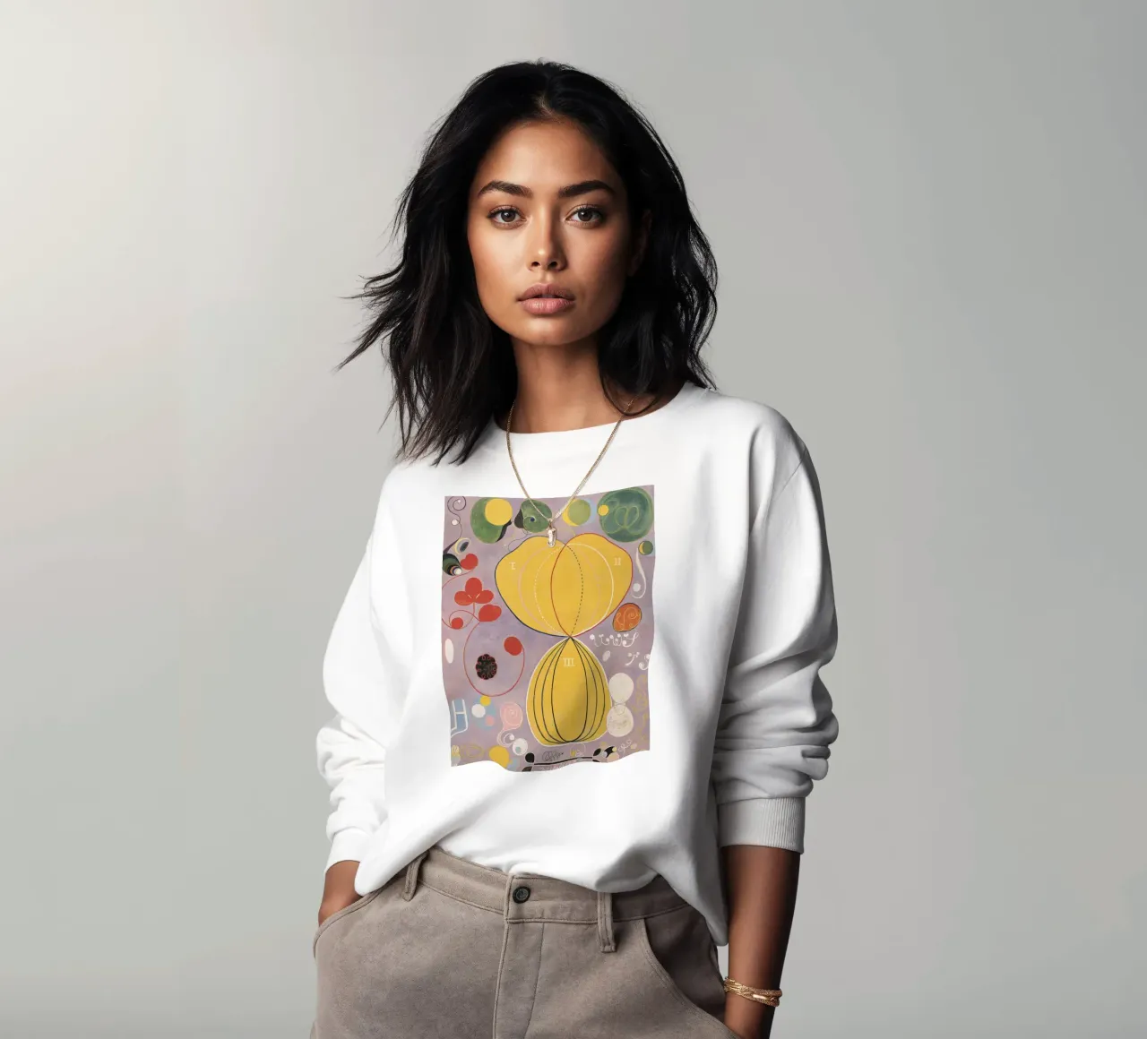 HILMA AF KLINT formes abstraites sweat de Hilma HIll