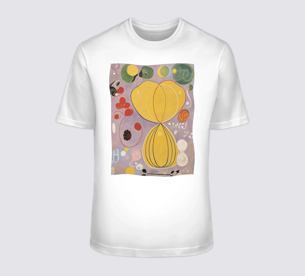 HILMA AF KLINT abstract forms t-shirt by Hilma HIll