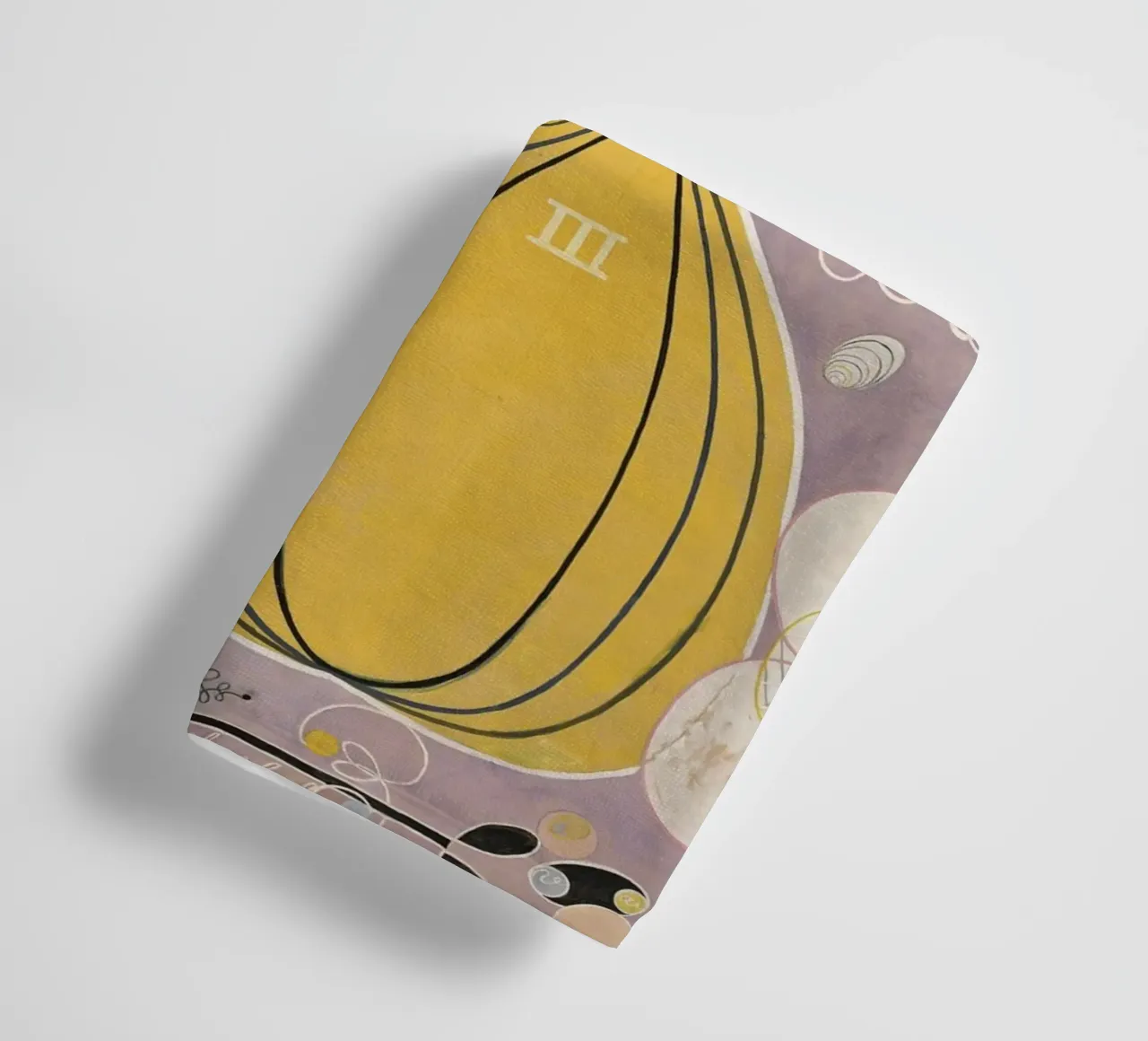 HILMA AF KLINT abstract forms towel by Hilma HIll