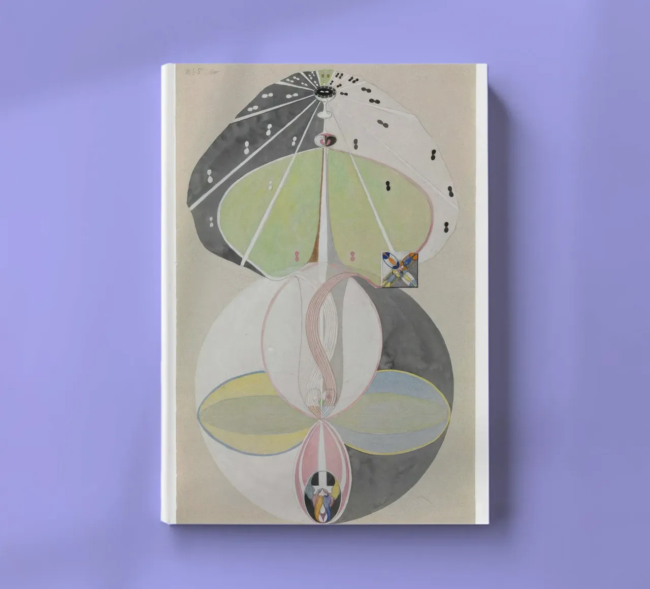 HILMA AF KLINT color transitions notebook by Hilma HIll