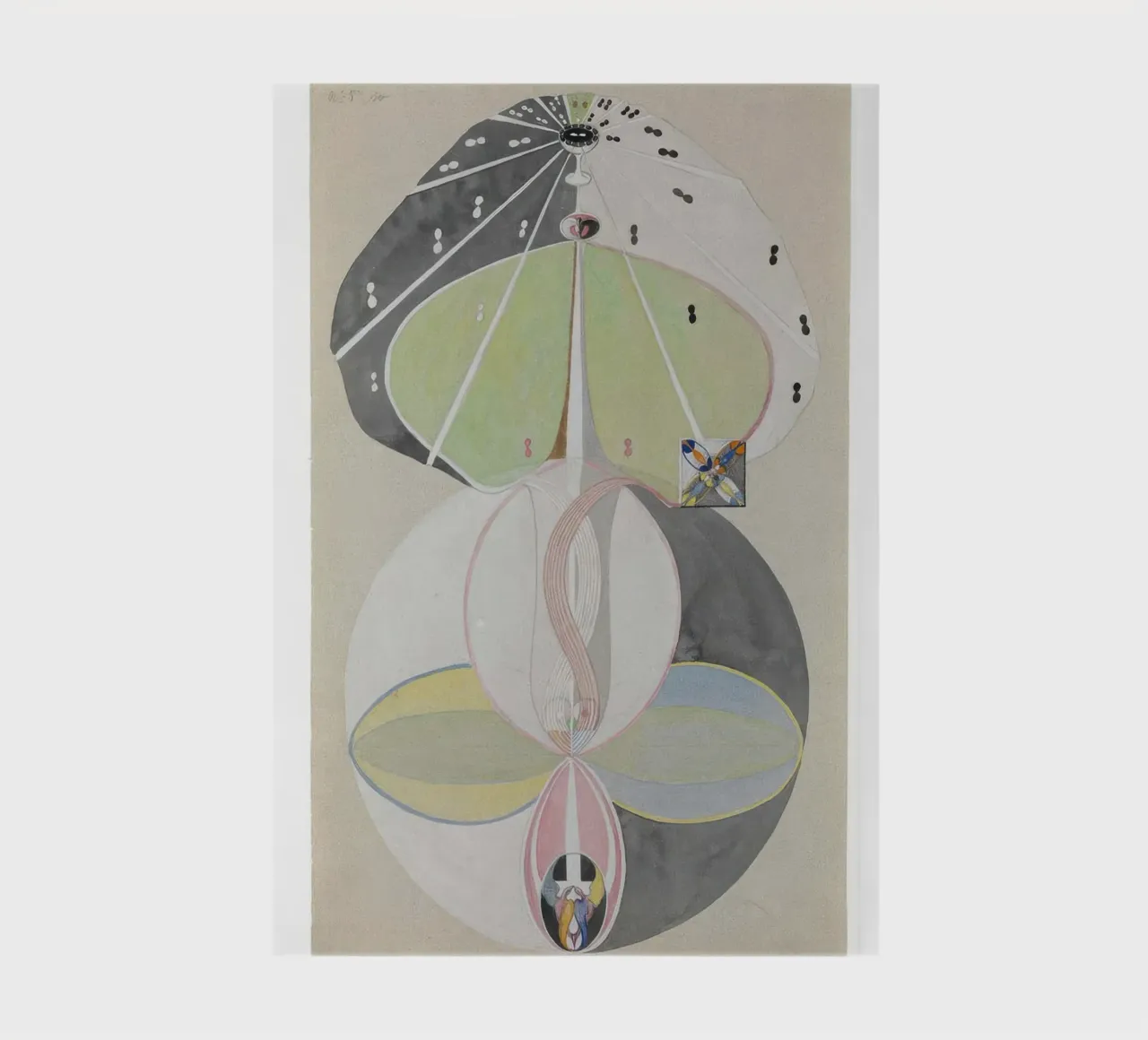 HILMA AF KLINT color transitions notebook by Hilma HIll