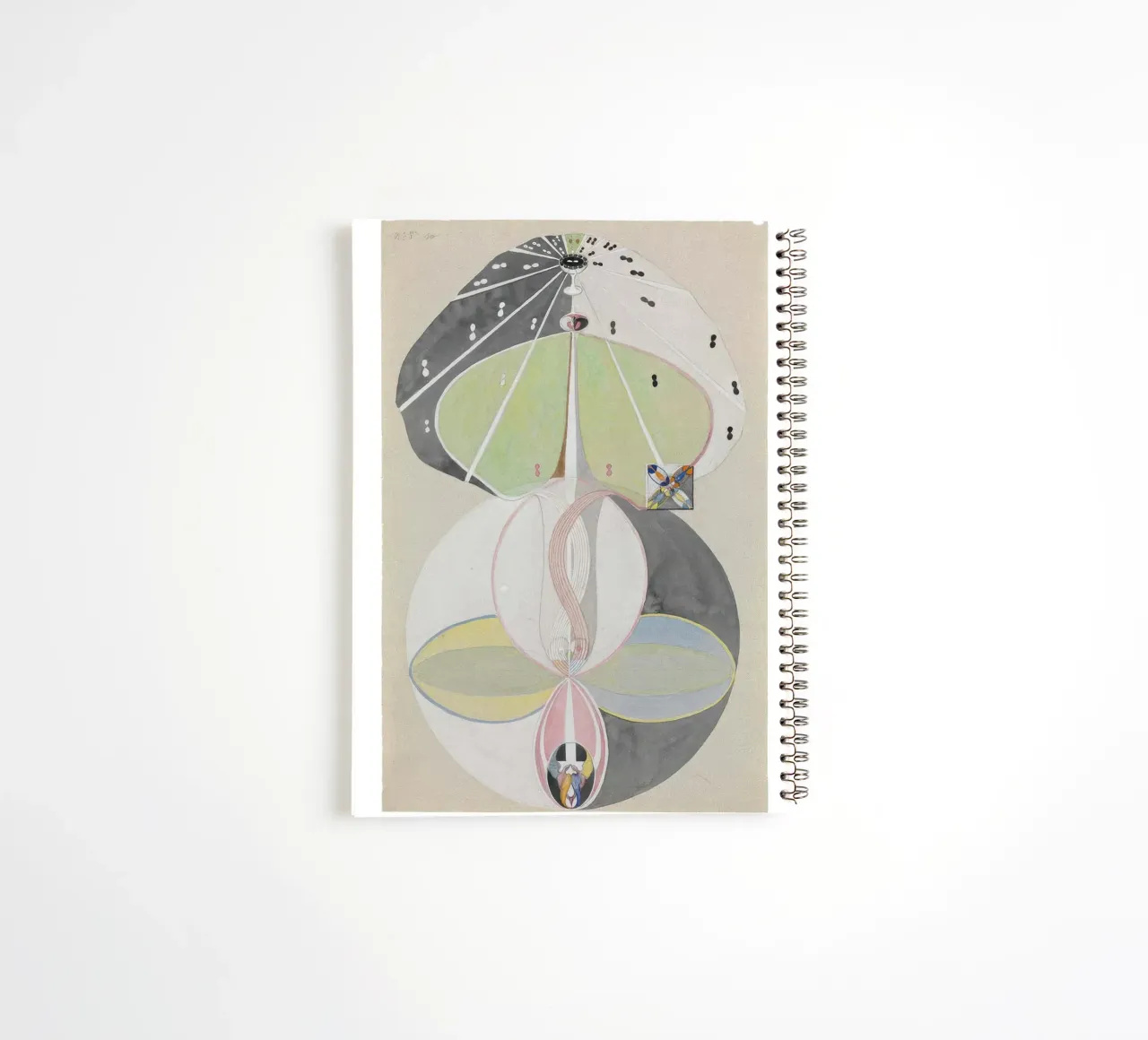 HILMA AF KLINT color transitions spiral notebook by Hilma HIll