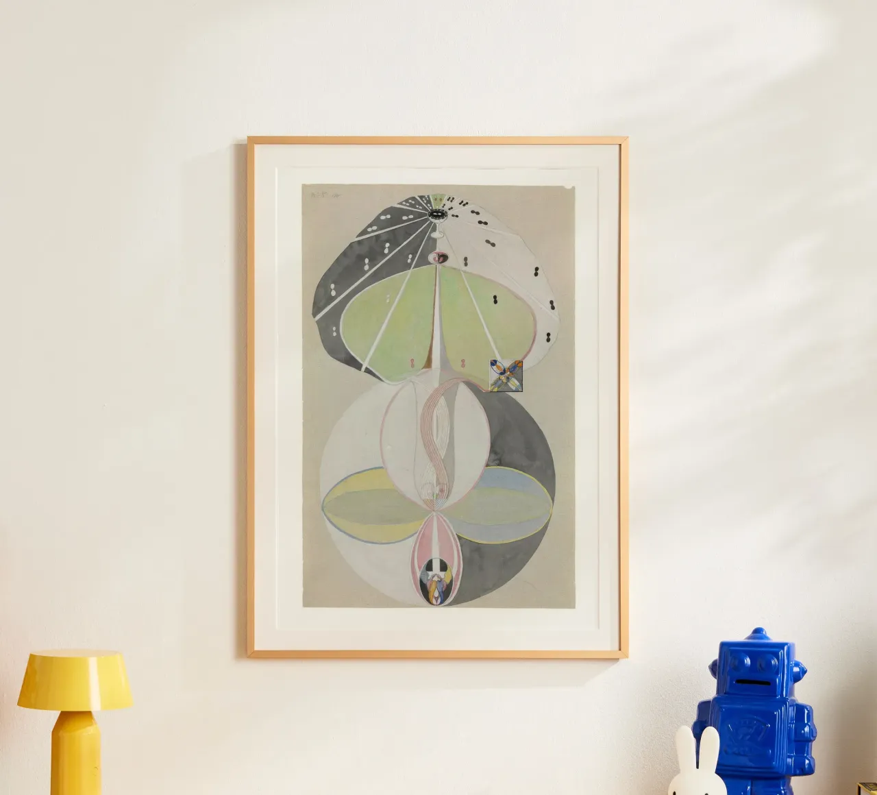 HILMA AF KLINT color transitions hahnemühle by Hilma HIll