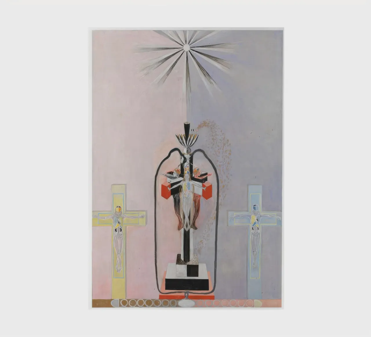 HILMA AF KLINT contrasting colors notebook by Hilma HIll