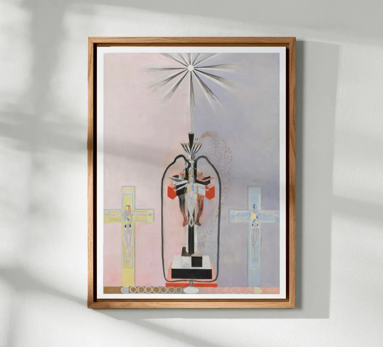 HILMA AF KLINT colori a contrasto alluminio dibond da Hilma HIll