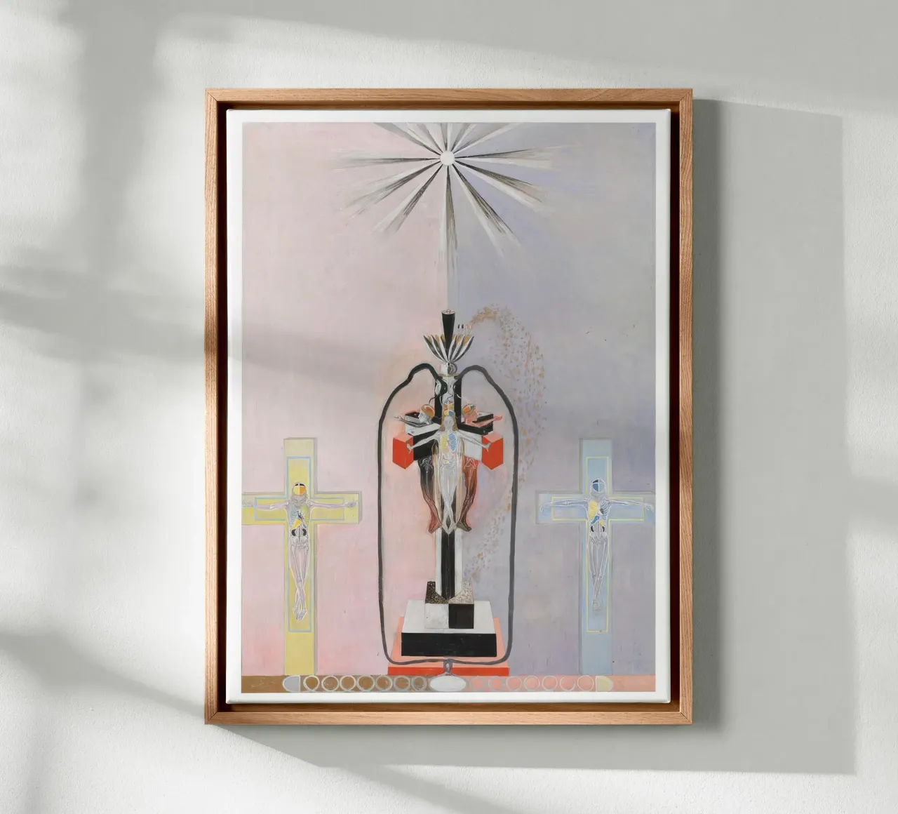 HILMA AF KLINT colori a contrasto tela da Hilma HIll