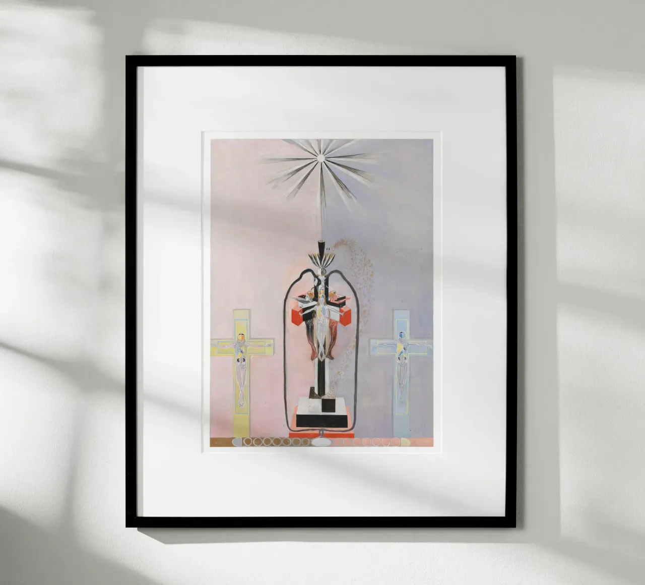 HILMA AF KLINT colori a contrasto carta hahnemühle da Hilma HIll