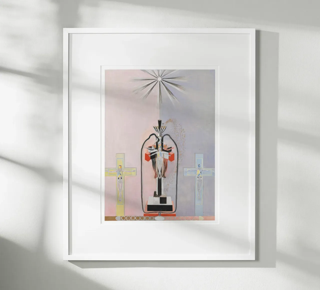 HILMA AF KLINT colori a contrasto carta hahnemühle da Hilma HIll