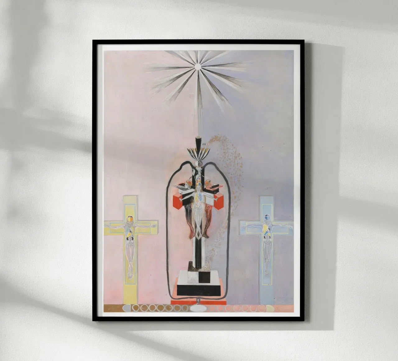 HILMA AF KLINT colori a contrasto carta hahnemühle da Hilma HIll