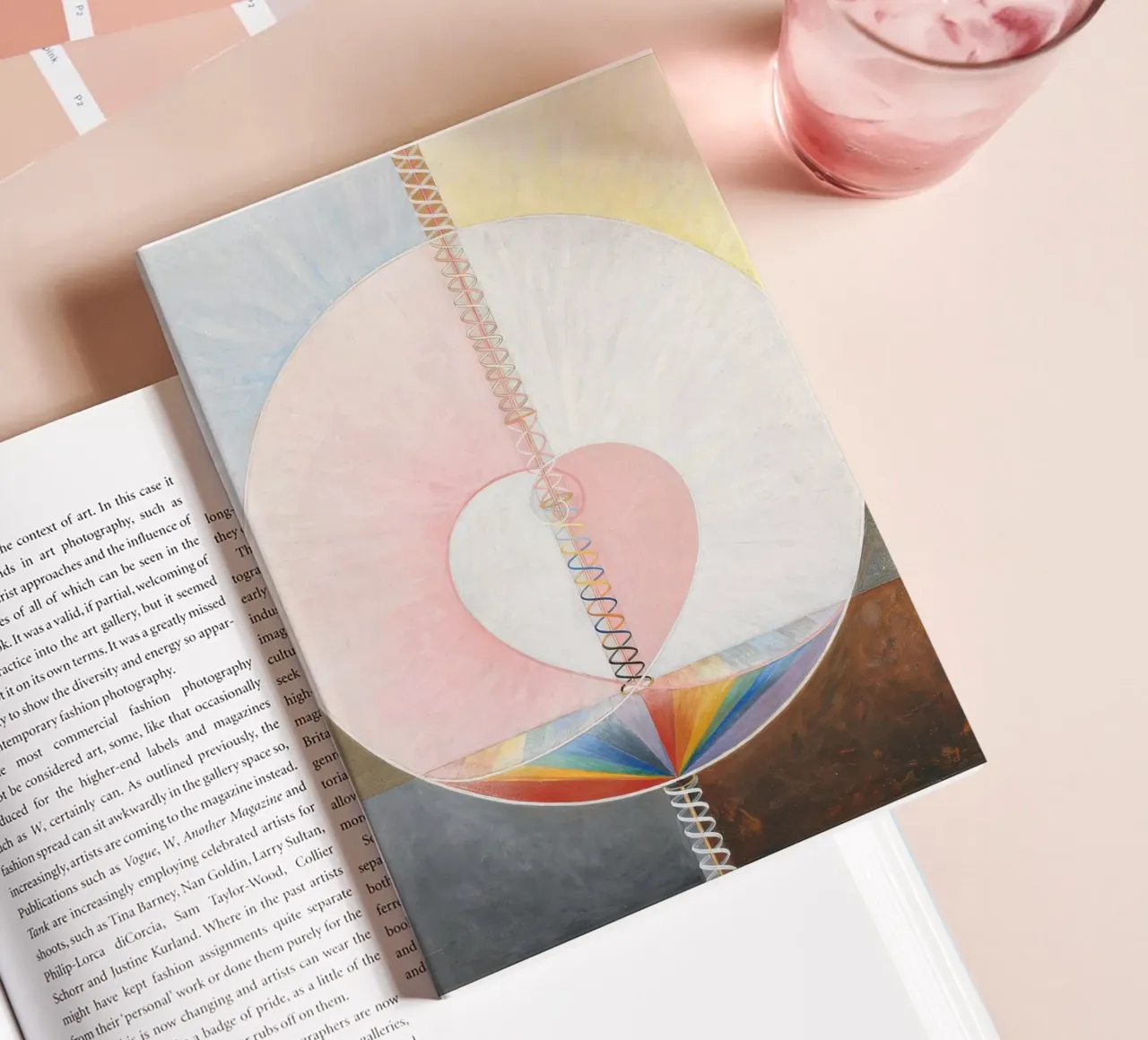 HILMA AF KLINT symmetry notebook by Hilma HIll