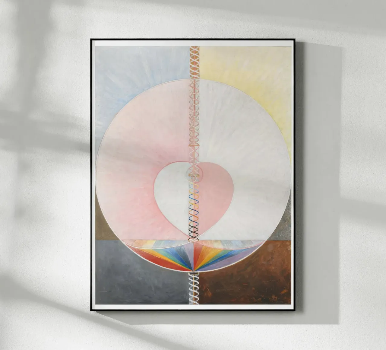 Simmetria HILMA AF KLINT plexiglass da Hilma HIll