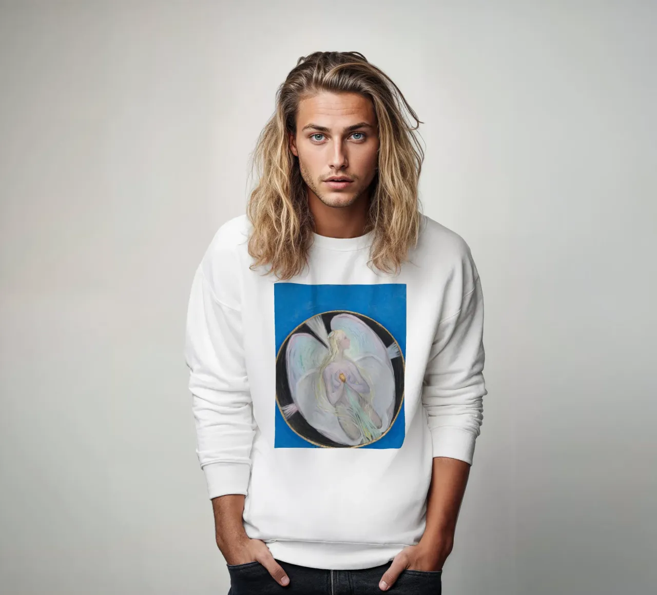 Devozione HILMA AF KLINT felpa da Band Merch