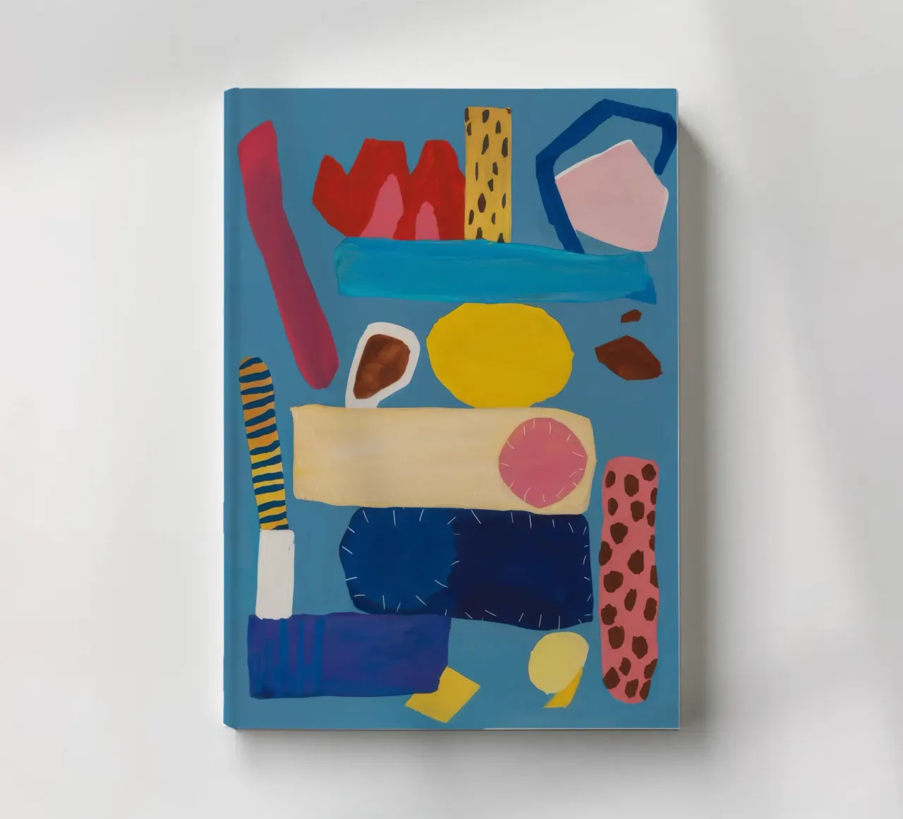 Abstract Geometric Harmony notebook by Haven Mirage