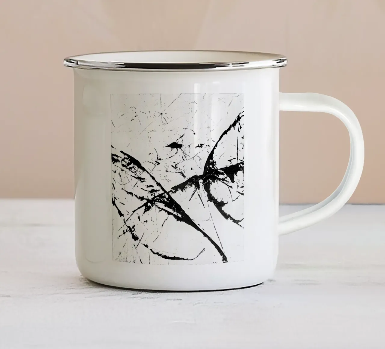 Nessun titolo tazza in smalto da cykwak
