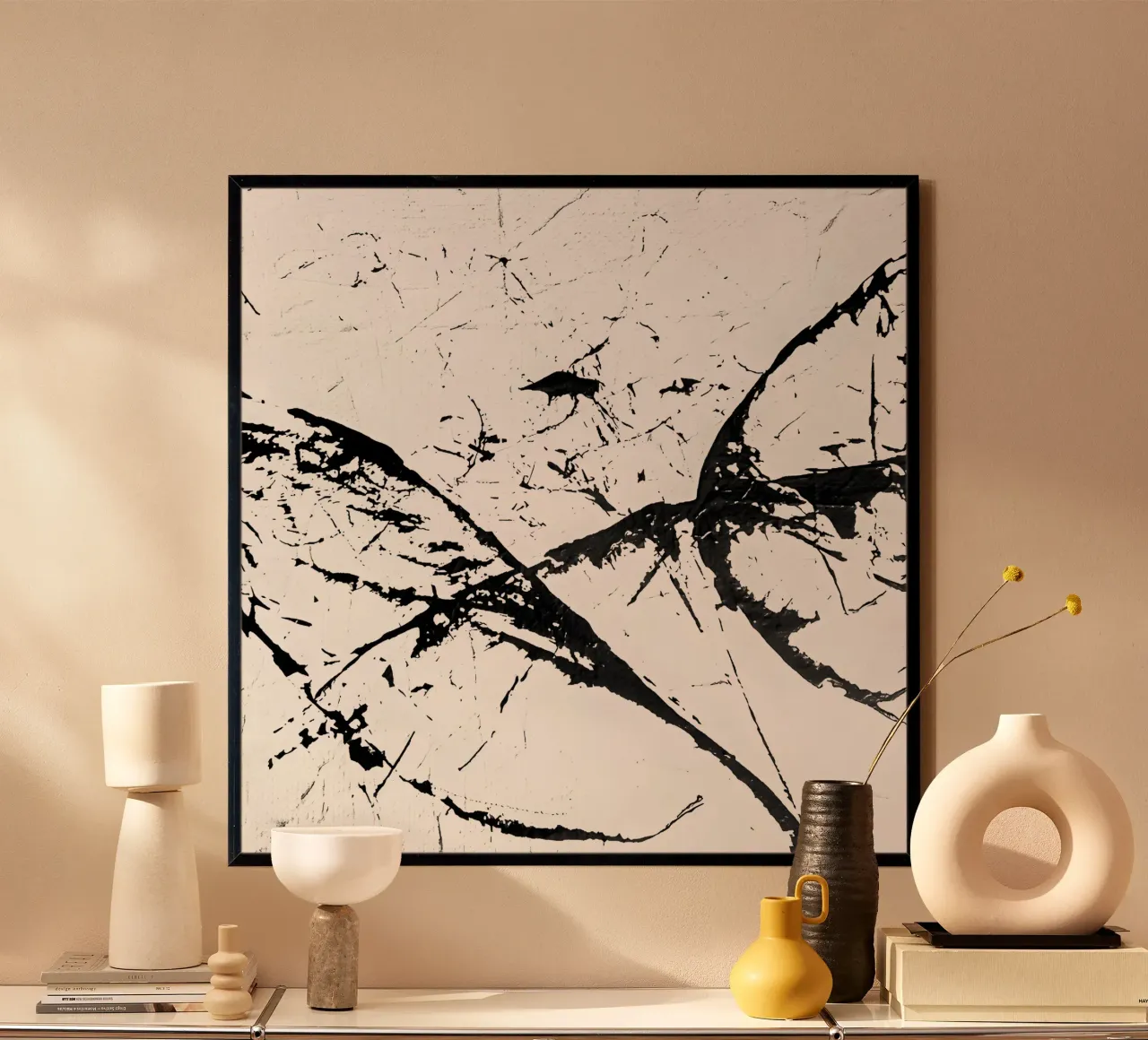 Nessun titolo poster con telaio in alluminio da cykwak