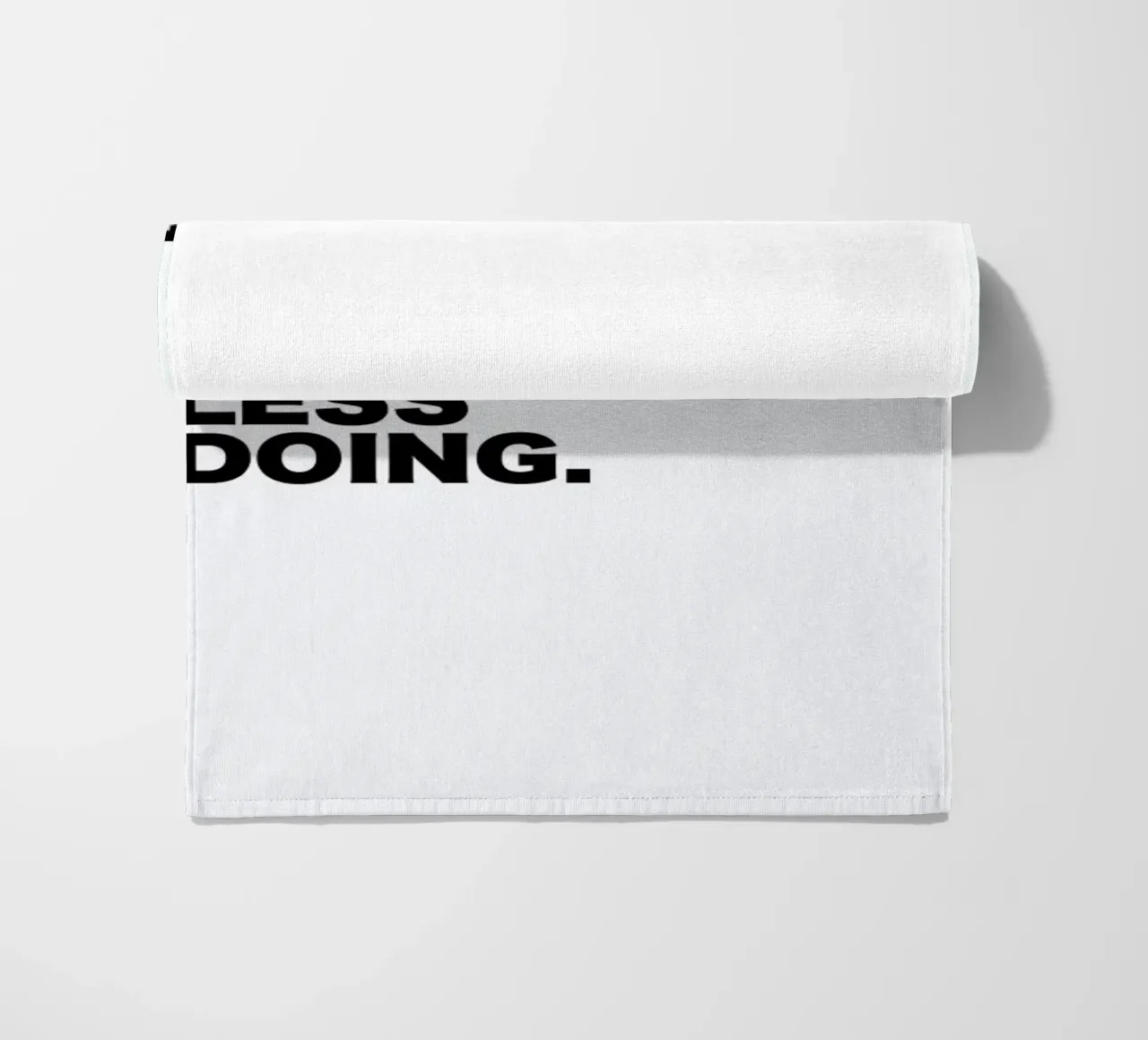 More Being Less Doing Quote telo mare da George Griefy