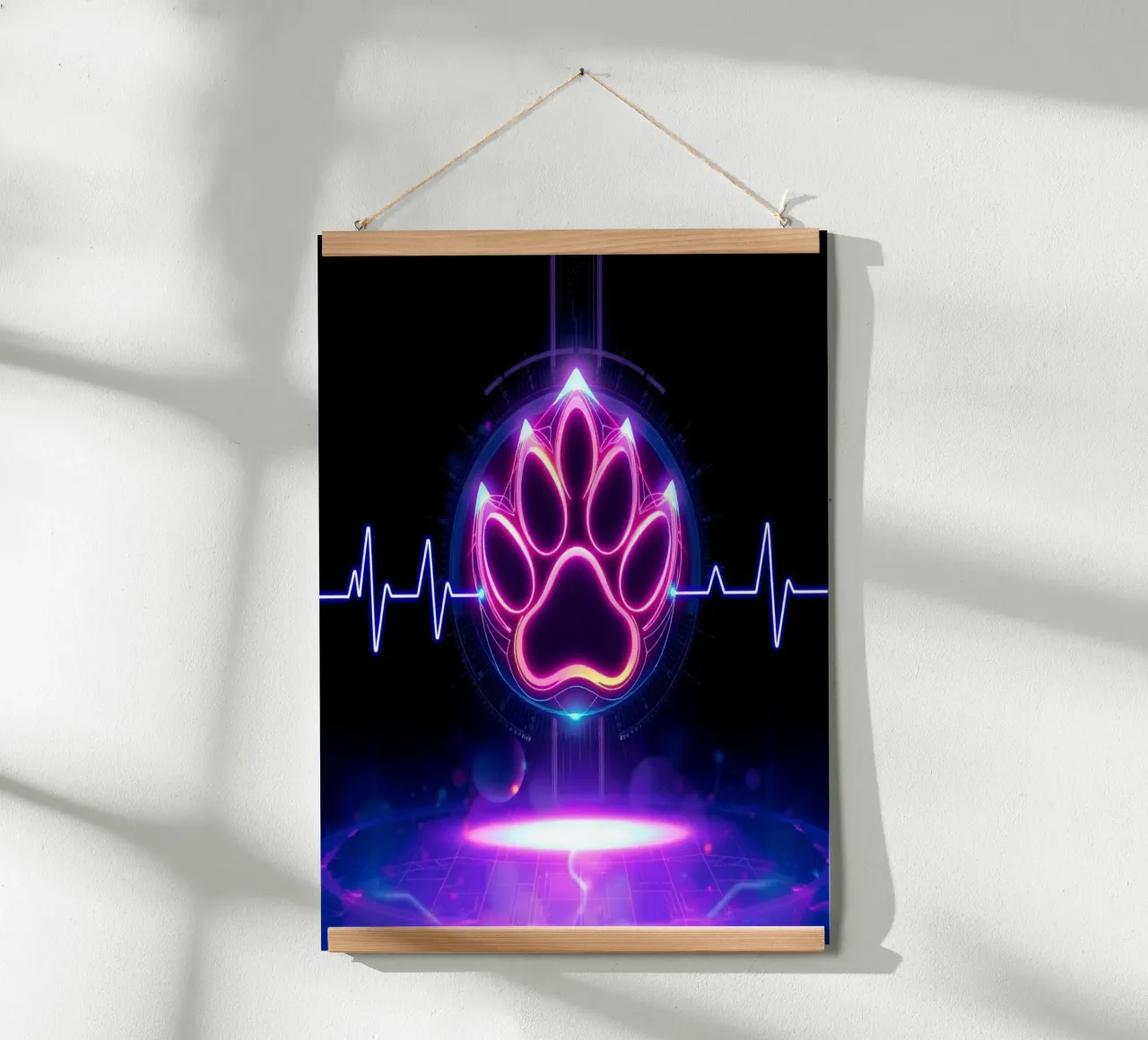 Battito del cuore per cani #2 poster da Yumis.Beargang.and.Me