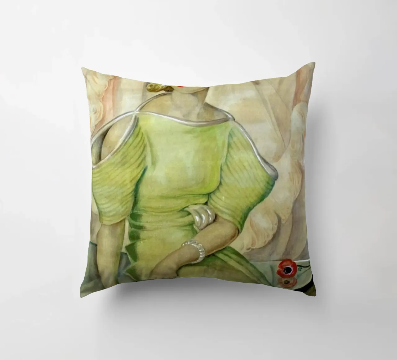 Gerda Wegener - Eva Heramb cuscino da Vintage by JUNIQE