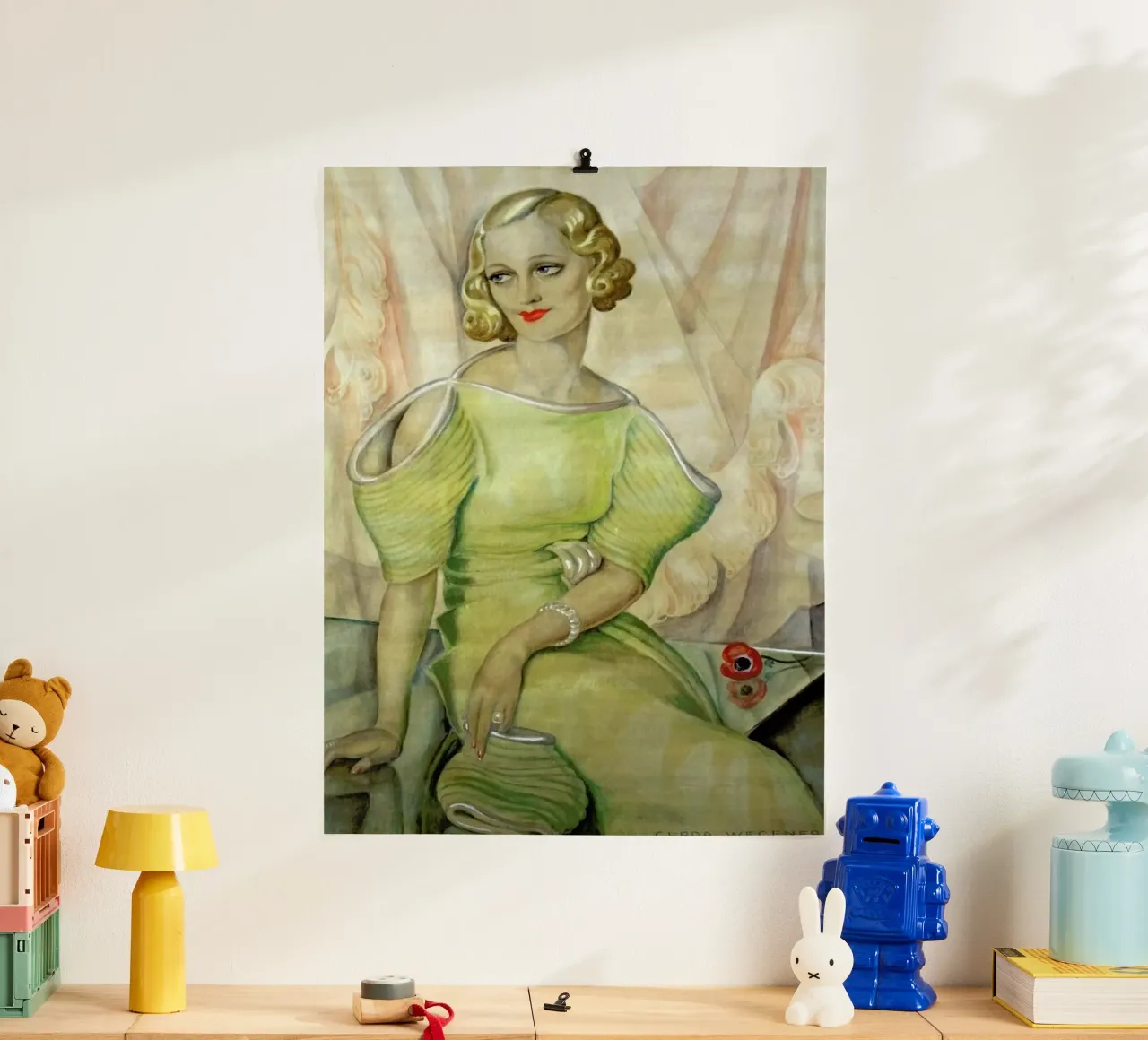 Gerda Wegener - Eva Heramb carta hahnemühle da Vintage by JUNIQE