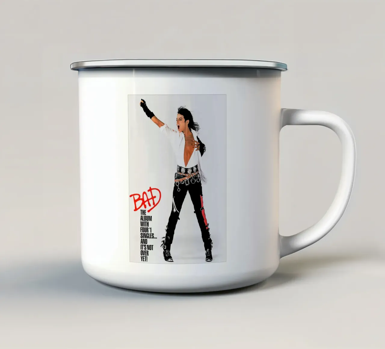 Michael Jackson tazza in smalto da xerintinghorp