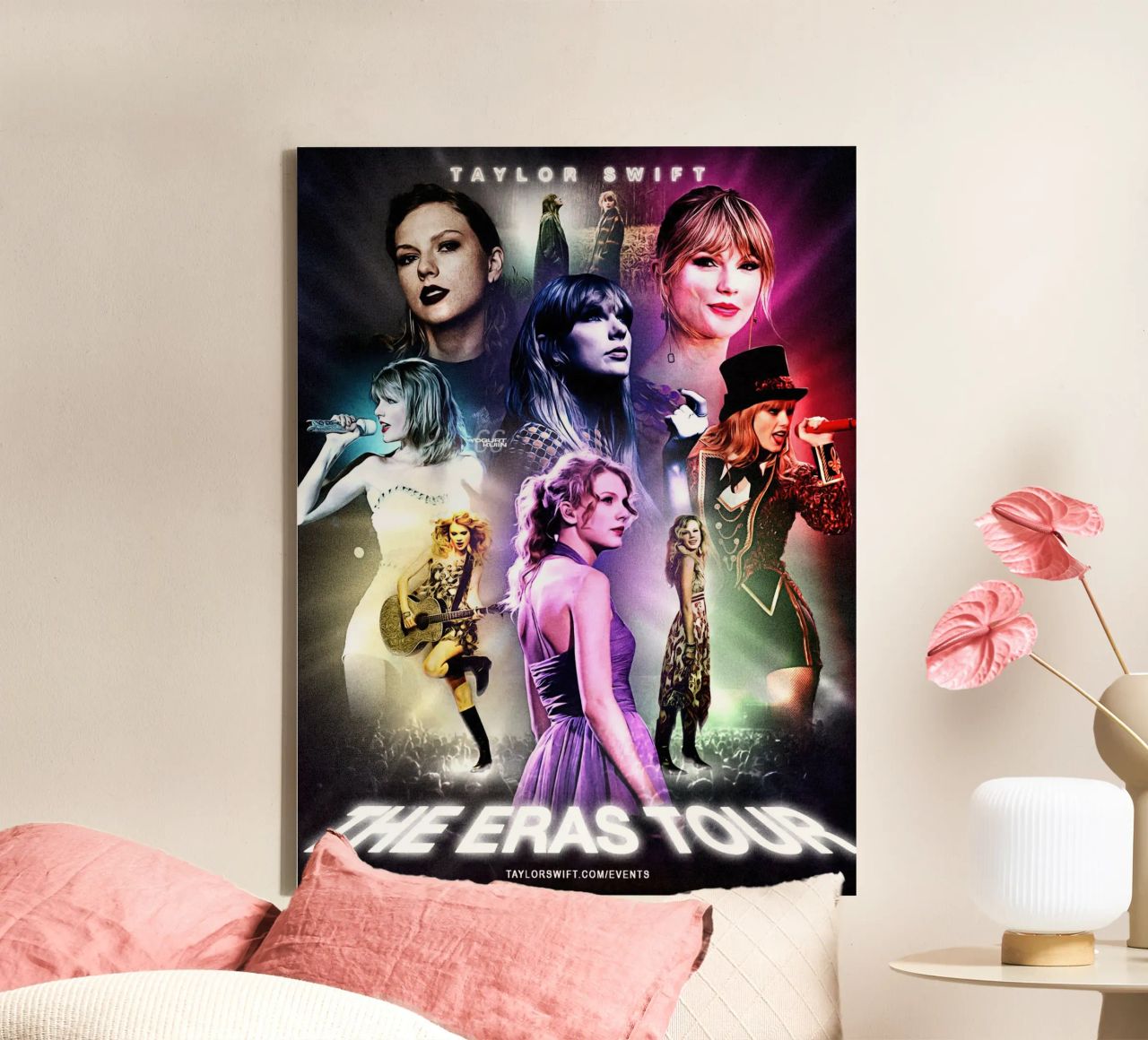 Taylor Swift Glänzend Leinwand von Greatest Figure