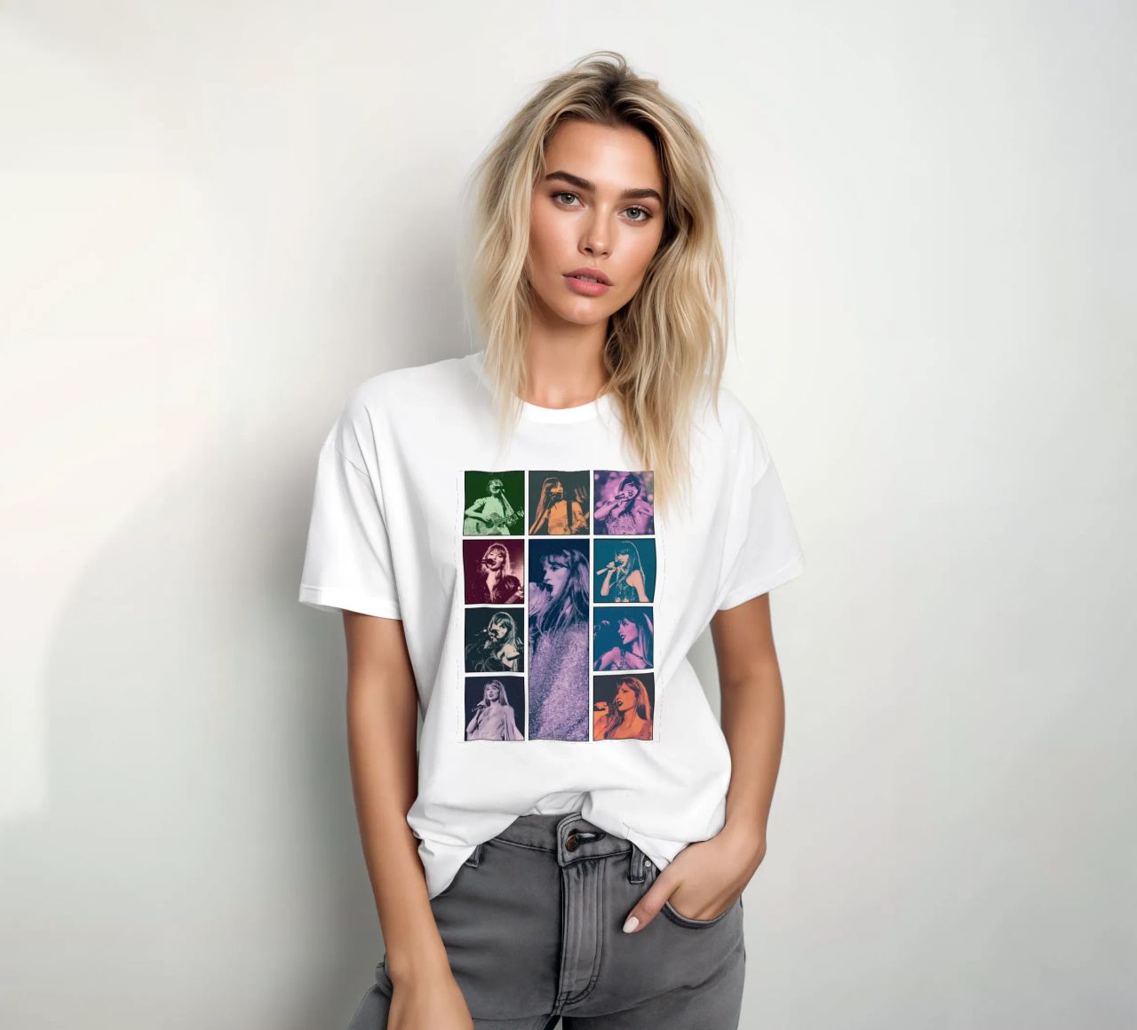 Taylor Swift in abito scintillante t-shirt da Greatest Figure