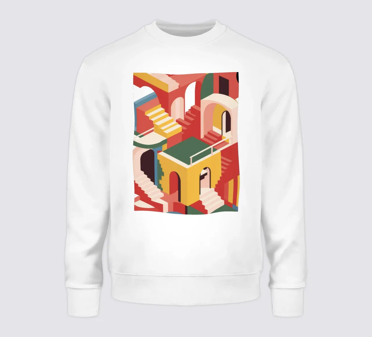 Escheresque Stair Maze sweat de Jasper Rune