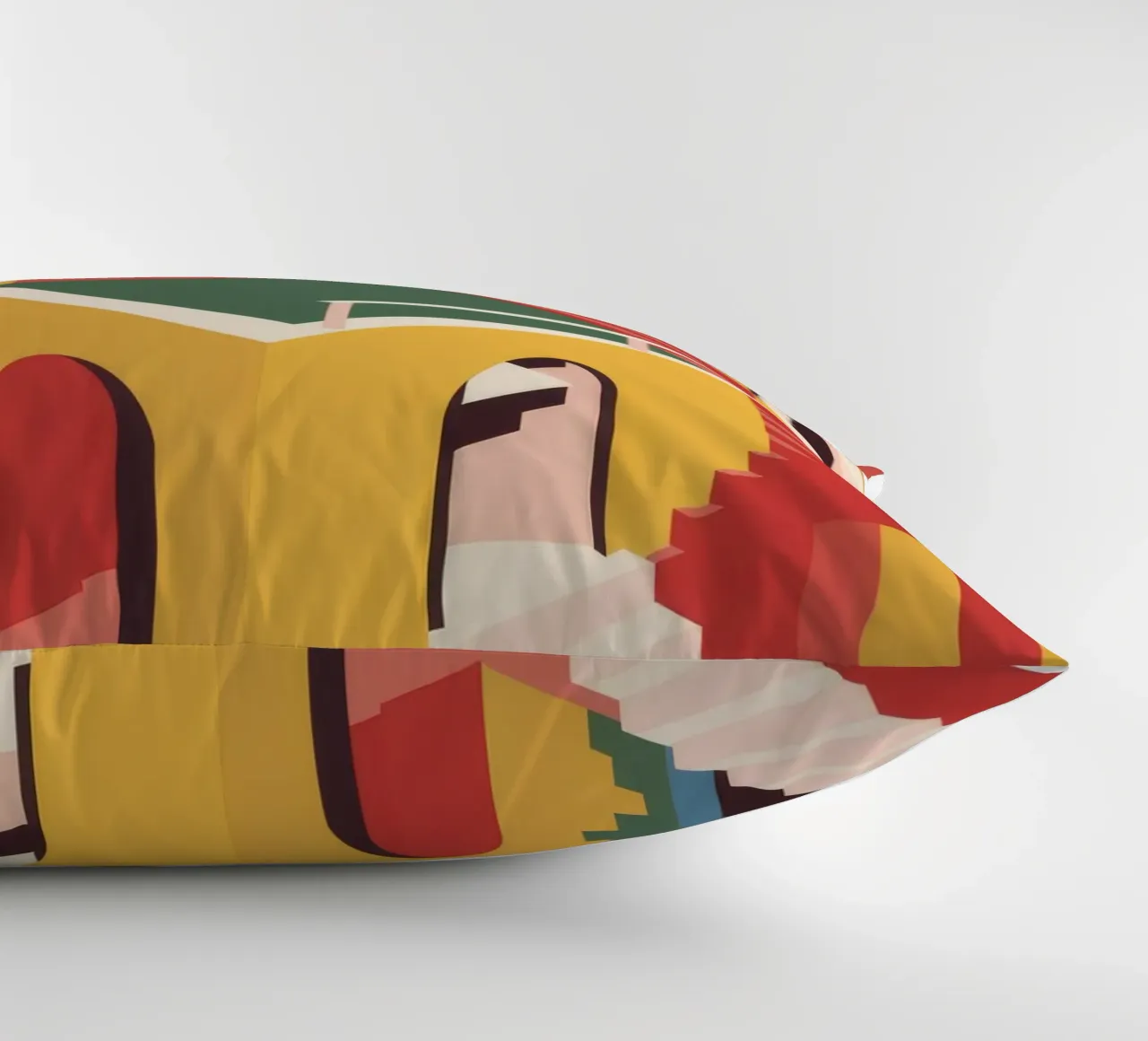 Labirinto di scale escherescente cuscino da Jasper Rune