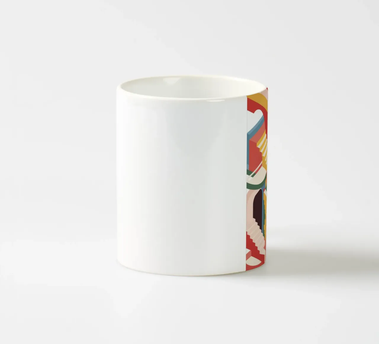 Escheresque Stair Maze mug en céramique de Jasper Rune