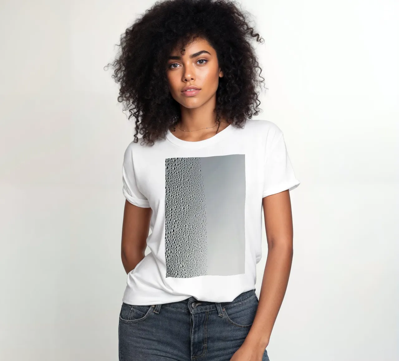 Winter Window View 2 t-shirt ajusté pour femmes de Studio Nahili