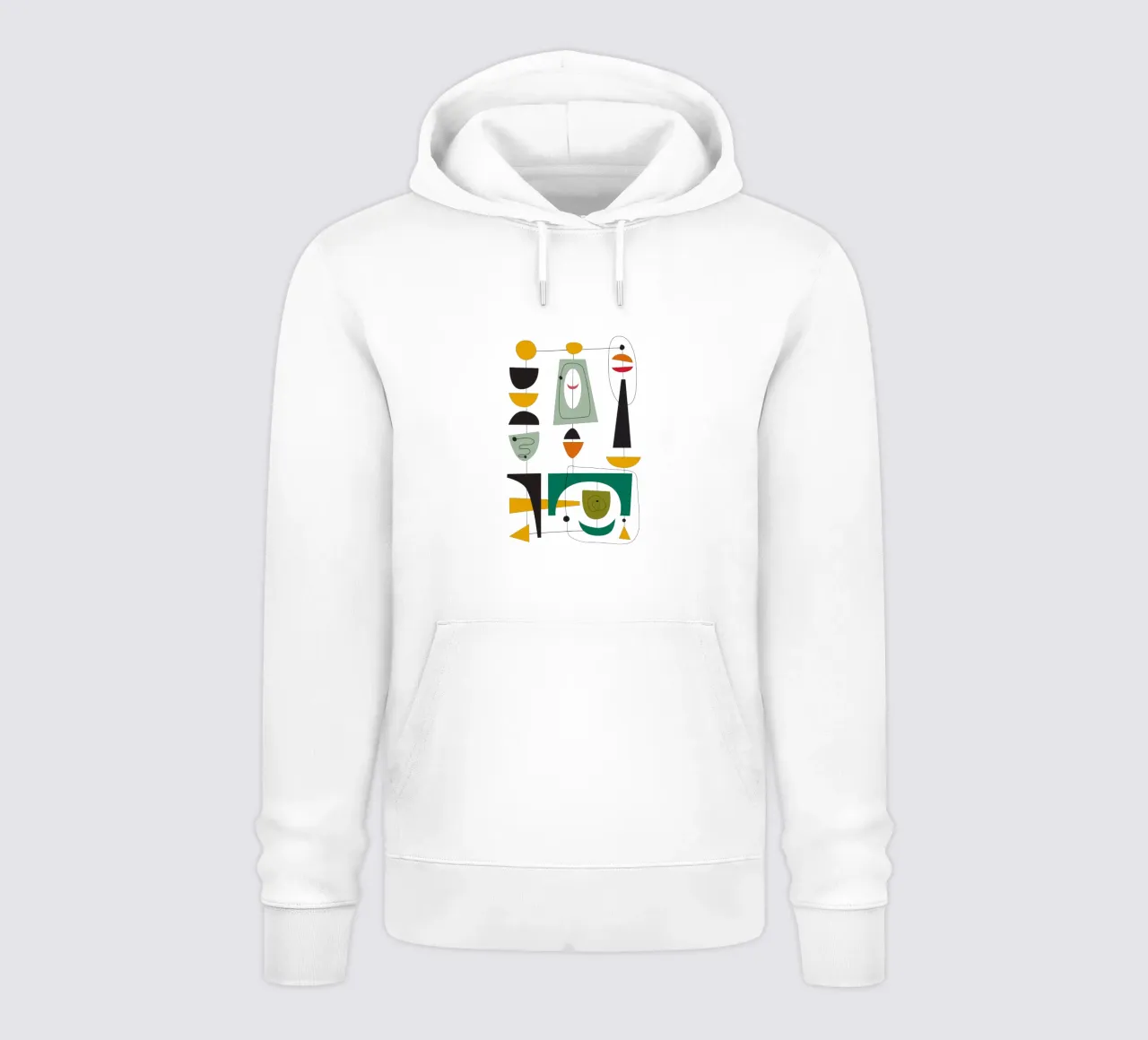 Mid Century Retro Glide 3 felpa con cappuccio da Dream Print Designs