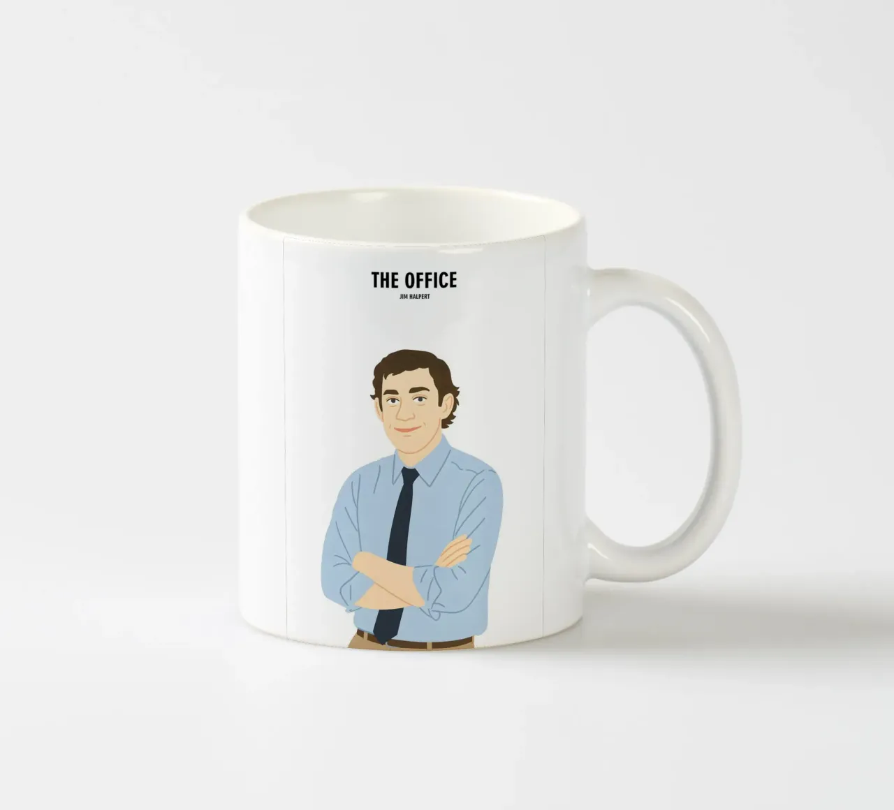 Jim Halpert The Office tazza in ceramica da MoviesArt