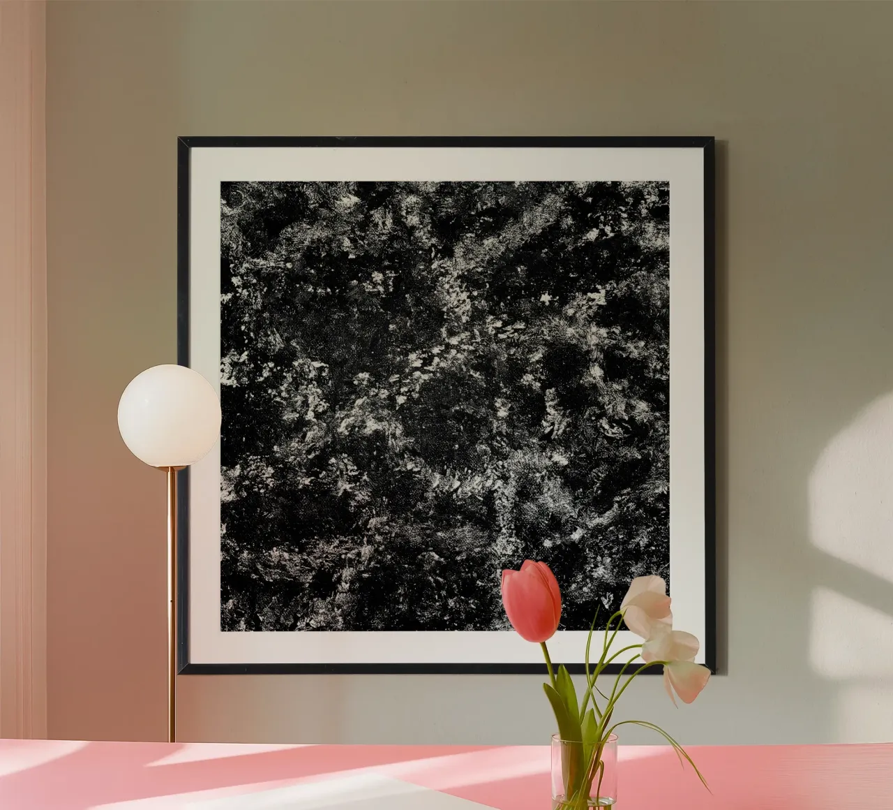 Che ci sia luce poster con telaio in alluminio da cykwak
