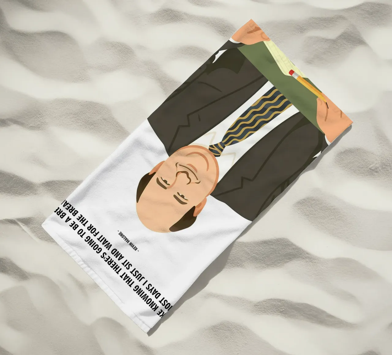 Kevin Malone The Office Quotes telo mare da MoviesArt
