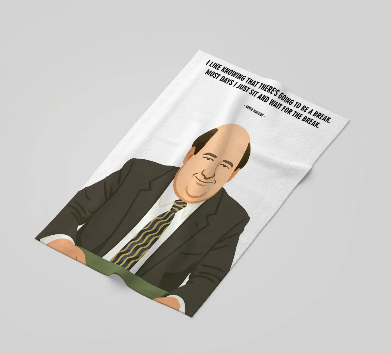 Kevin Malone The Office Quotes telo mare da MoviesArt