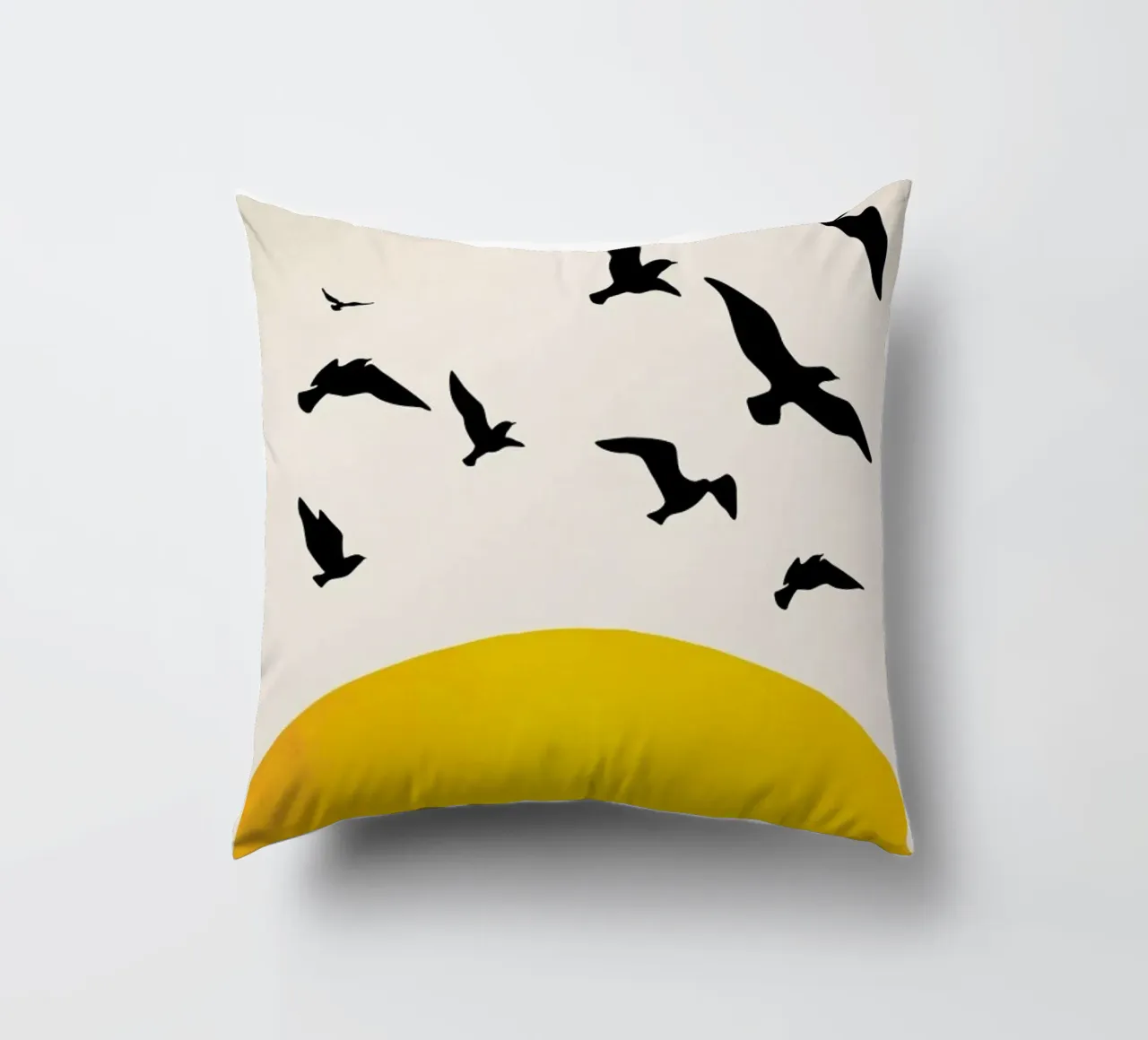 Wings To Fly decorative cushion by Kubistika
