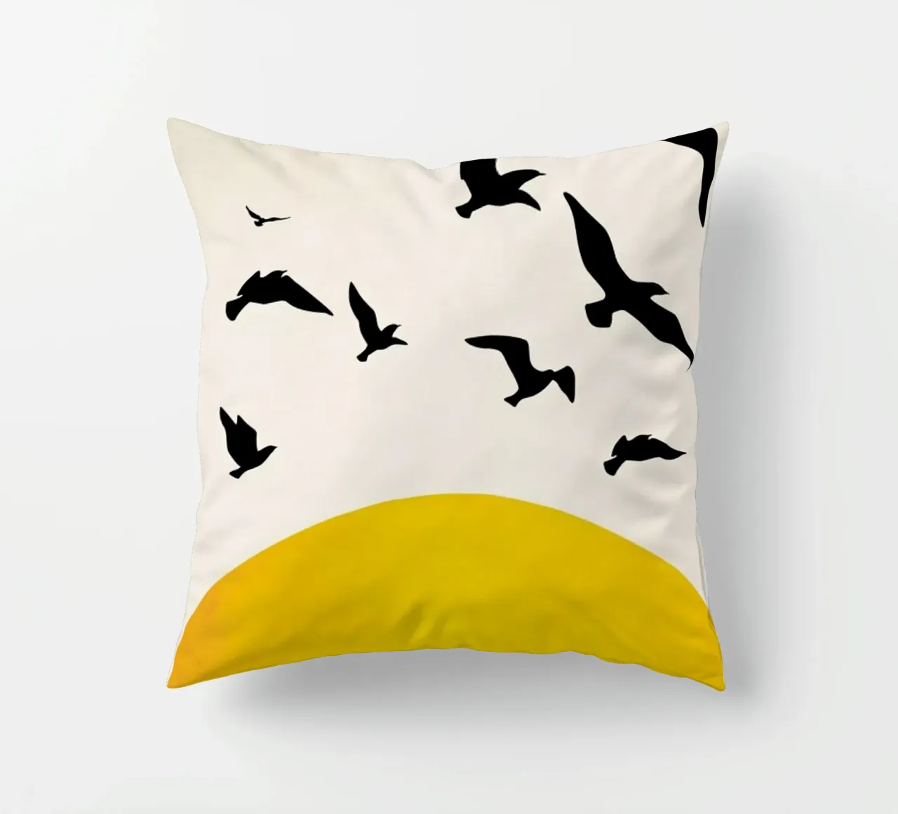 Wings To Fly decorative cushion by Kubistika
