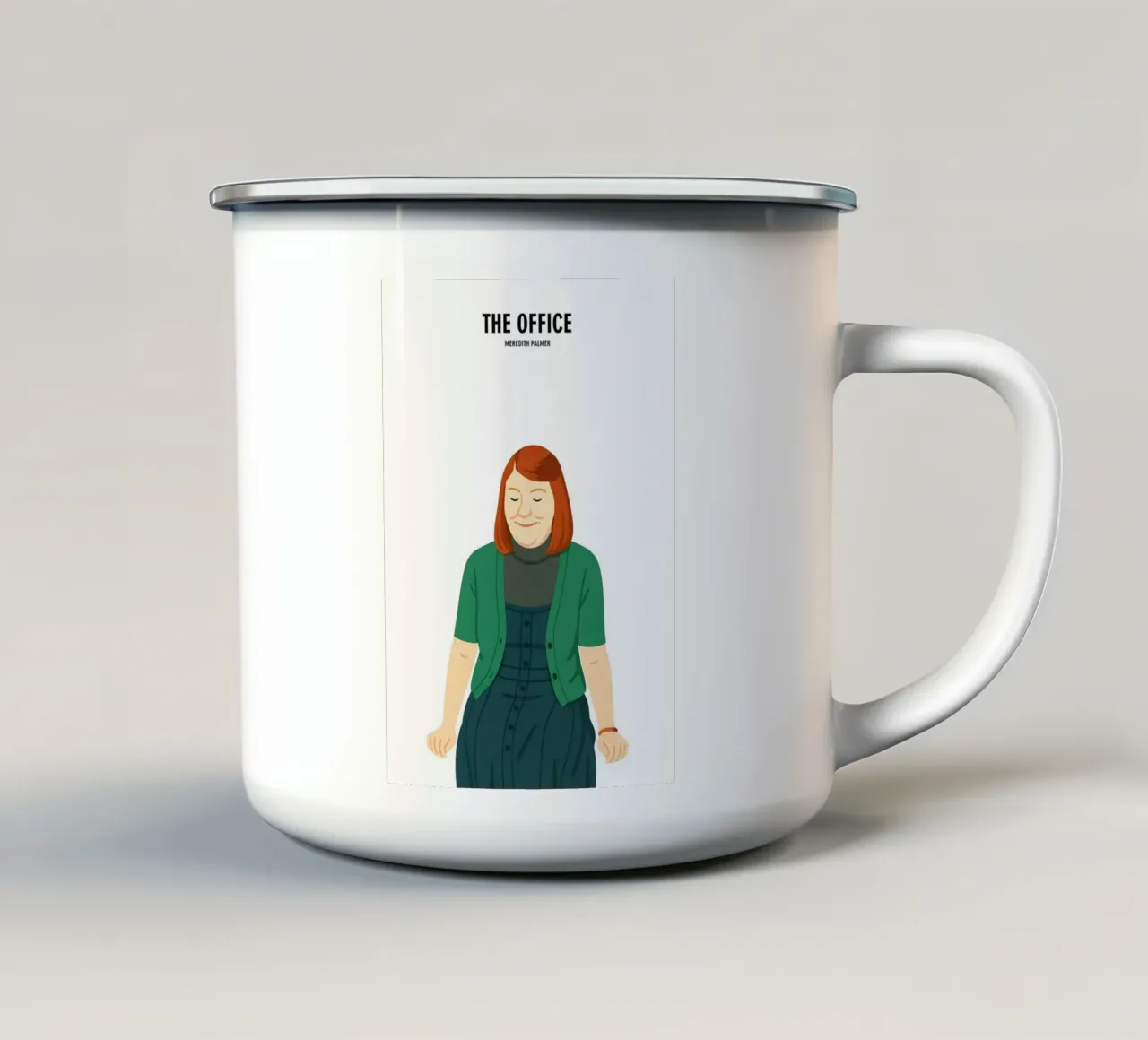 Meredith Palmer The Office tazza in smalto da MoviesArt