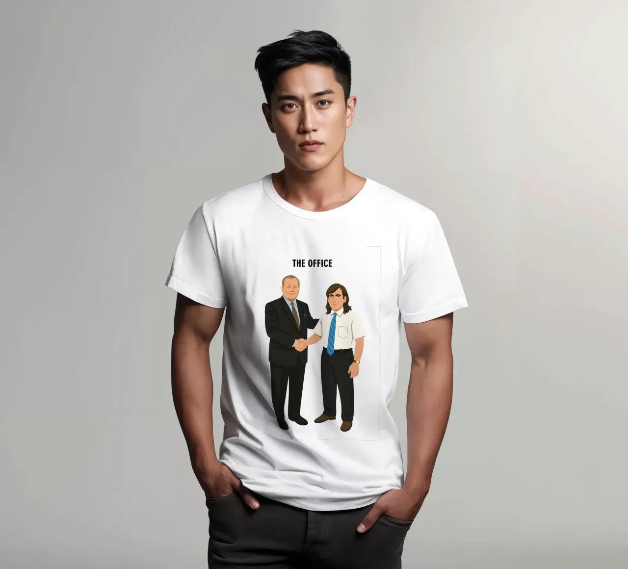 Michael Scott The Office t-shirt da MoviesArt
